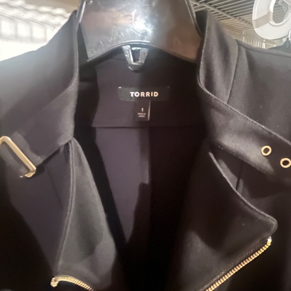 Studio Ponte Zip-Front Jacket torrid size 1 - Picture 5 of 5